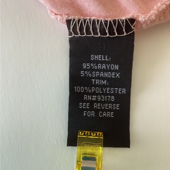 Blush, Soft Knit Top with Lace Detail - Picture 5 of 10